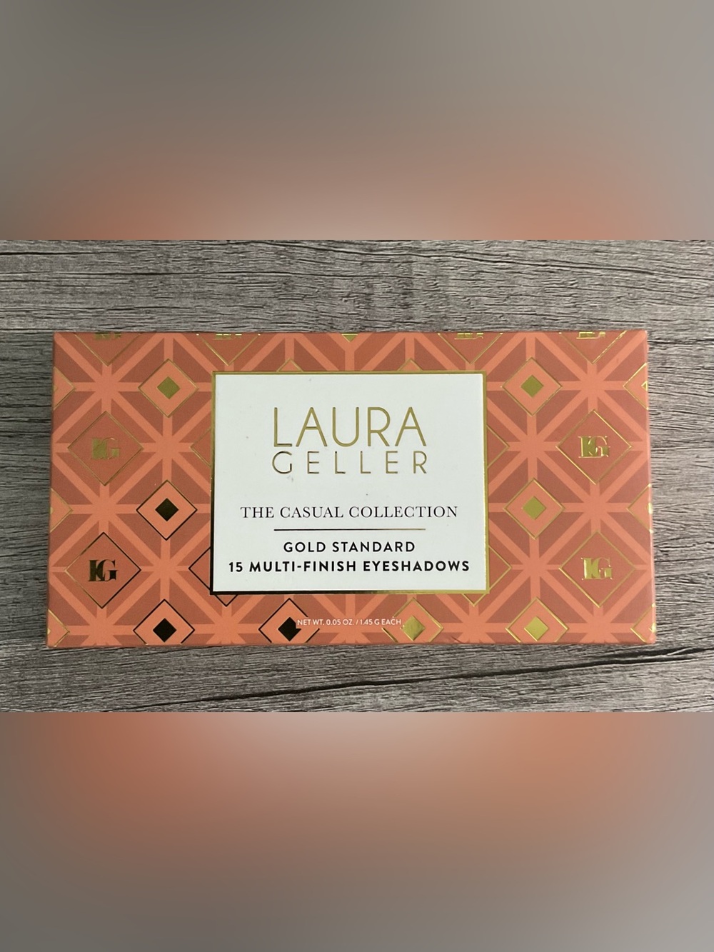 Laura Geller Gold Standard 15 Eyeshadow Palette NEW